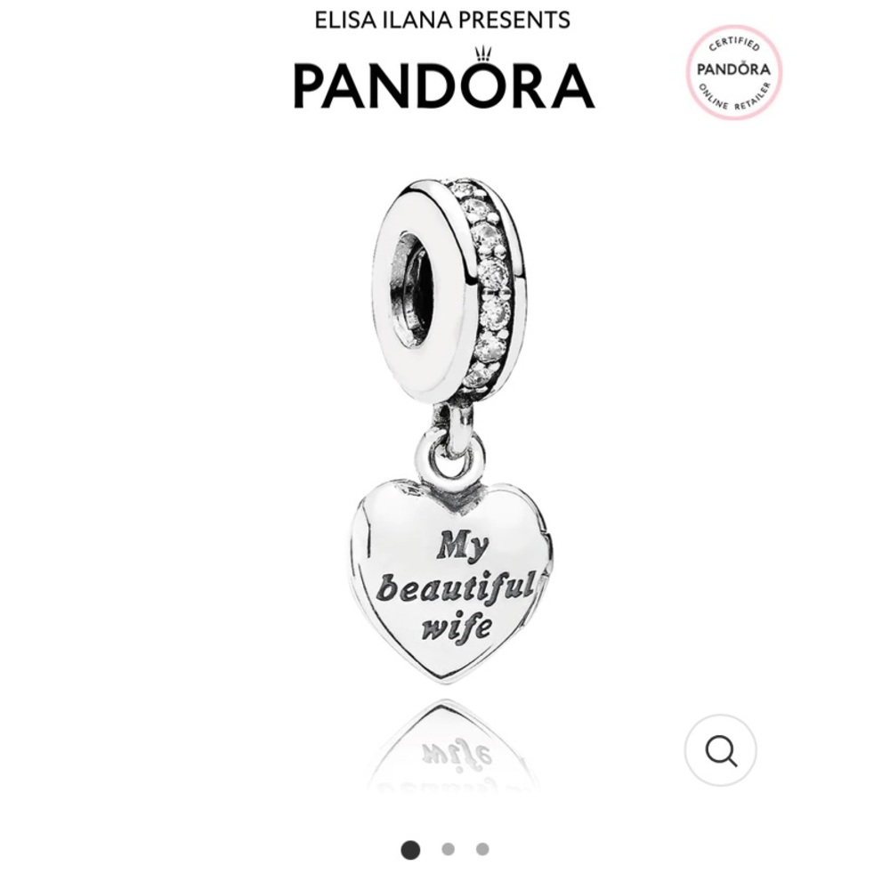 My Beautiful Wife Pandora Charm Bangle